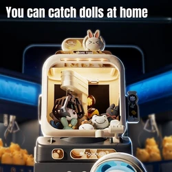 Children's Claw Machine Toy Catch Ball Candy Doll Mini Claw Arcade Crane Machine Game Fine Motor Skills Training Interactive Toy