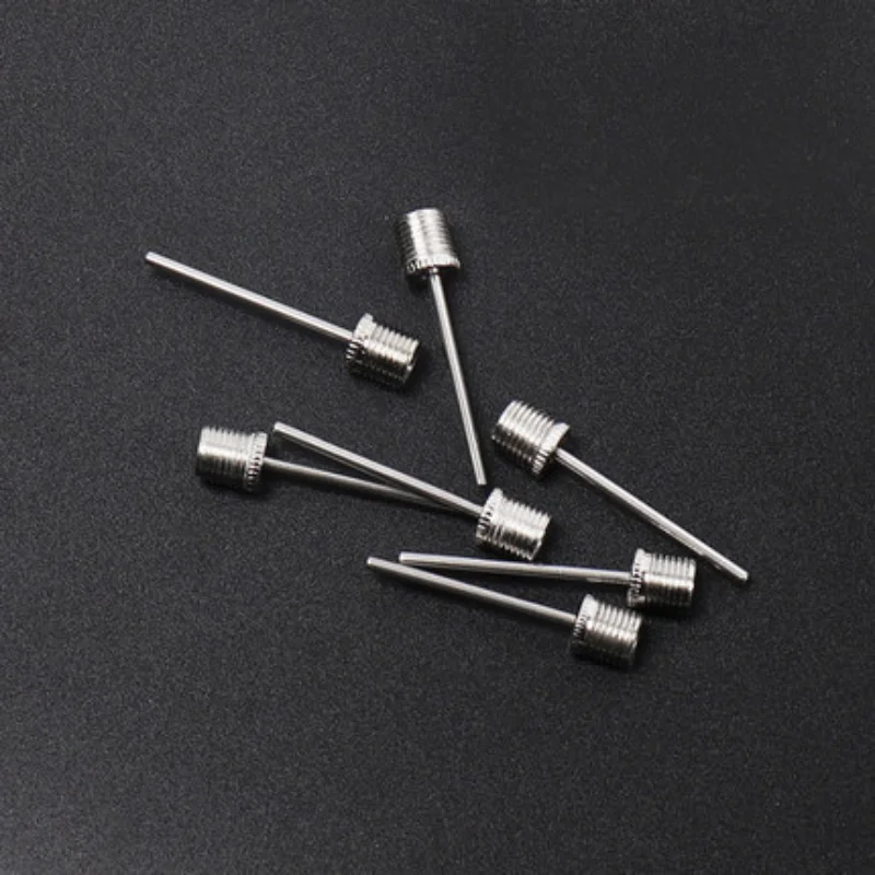 1/5/10PCS Sport Ball Inflating Pump Needle For Football Basketball Soccer Inflatable Air Valve Adaptor Stainless Steel Pump Pin