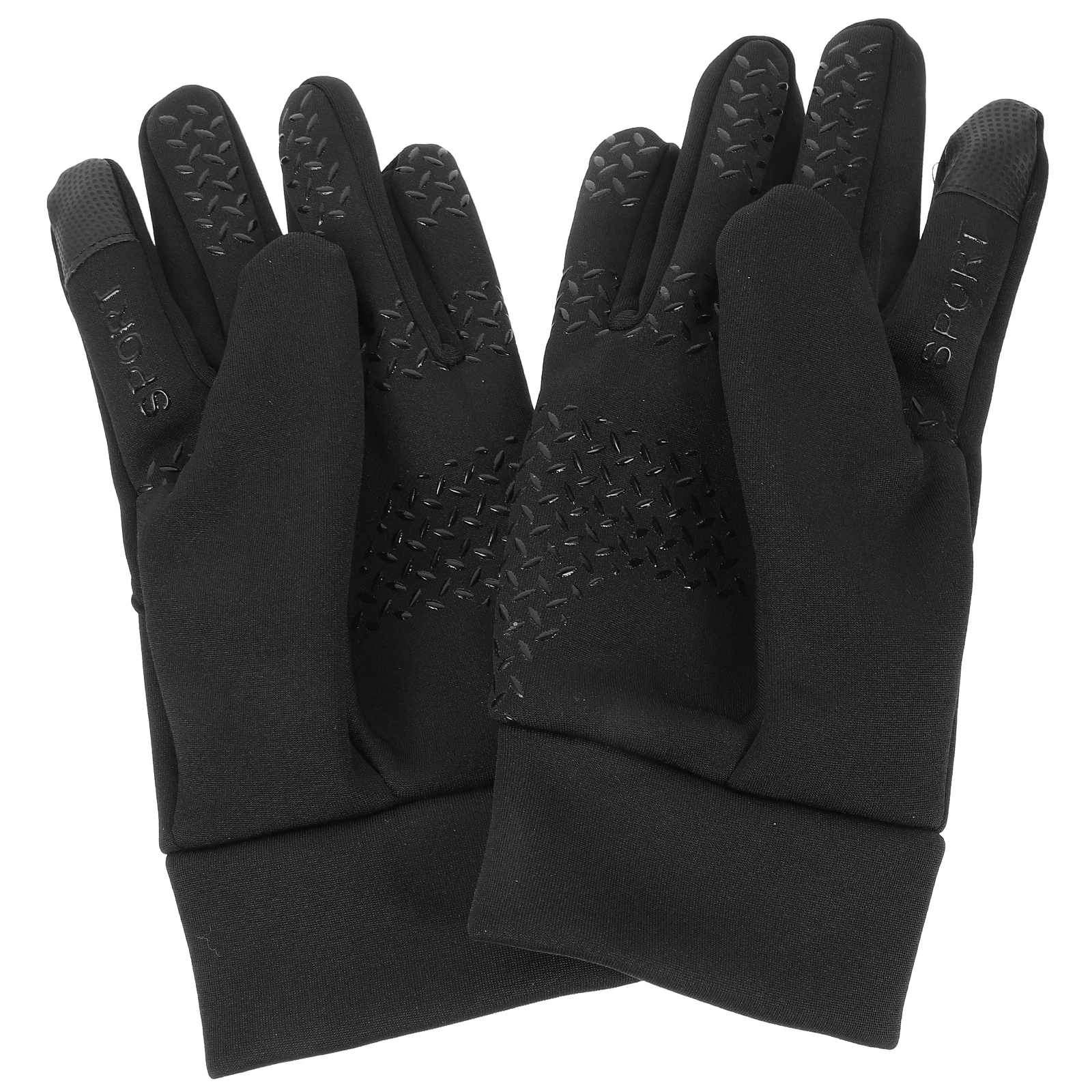 

Windproof Waterproof Grey XL Thermal Cycling Touchscreen Polyester Mens Winter Running Gloves with Warm Hand Outdoor Sports