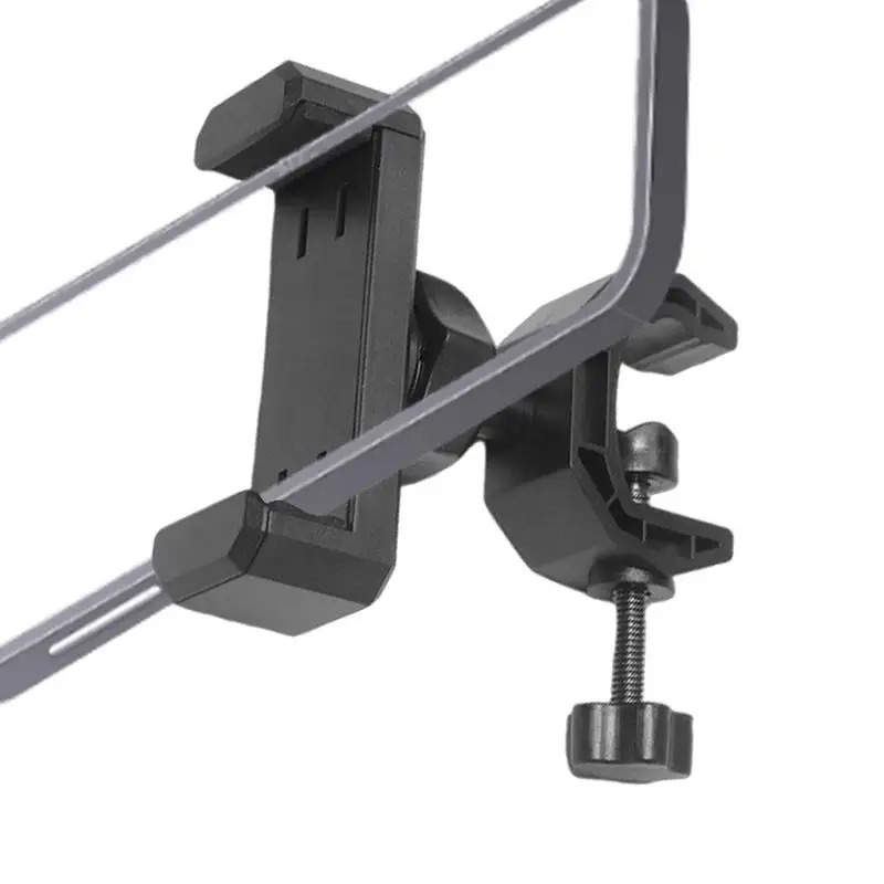 Staffa universale per Clip per telefono a 360 gradi supporto per adattatore per treppiede supporto per Selfie Clipper verticale regolabile