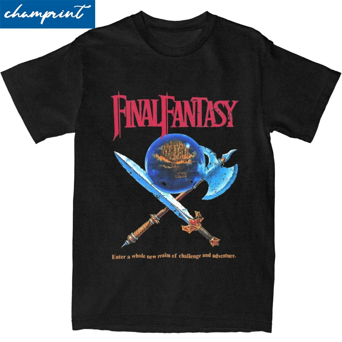 Casual Final Fantasy 7 Game T Shirt Unisex O-neck Short Sleeve Tops Shirts Cotton Summer Top Tee