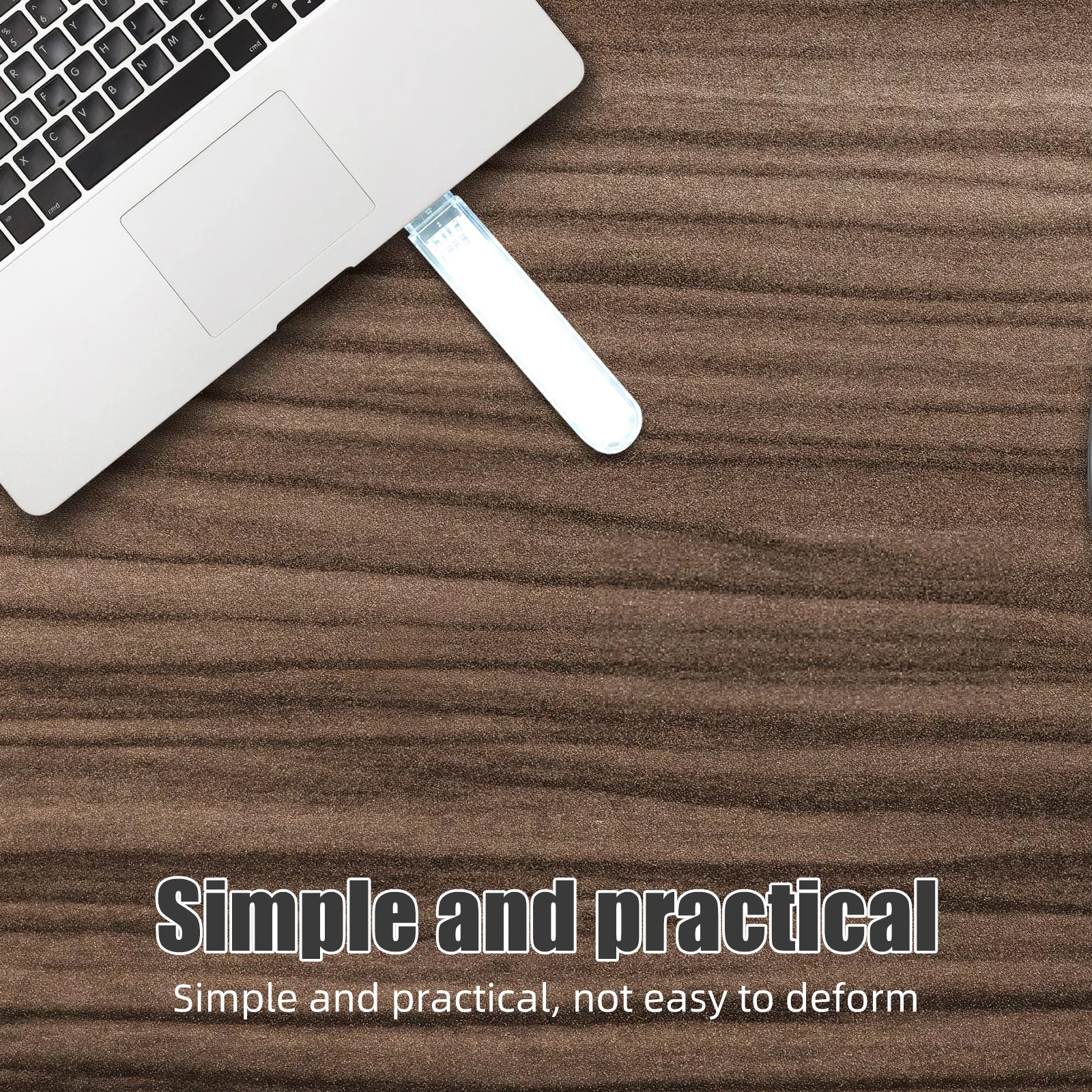 4 قطعة Usb صغير Led مصباح 8-Led ضوء الليل العين رعاية سطح المكتب القراءة مصباح التوصيل اللعب المحمولة ضوء الزخرفية لأجهزة الكمبيوتر المحمول #5