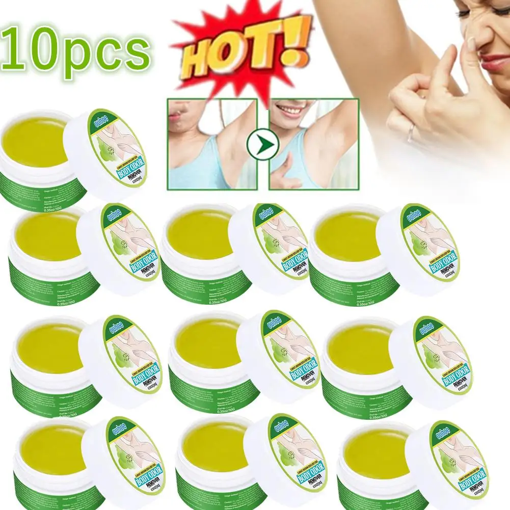 10pcs Body Odor Underarm Sweat Spray Antiperspirants Deodorant Remove Foot Odor Deodorizer Eliminate Bad Smell Antiperspirants