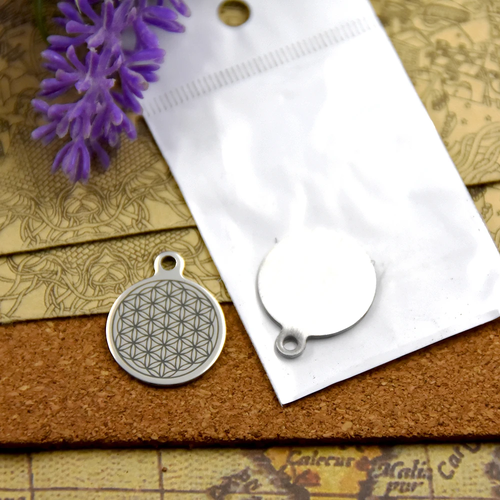 20pcs/lot--stainless steel charms