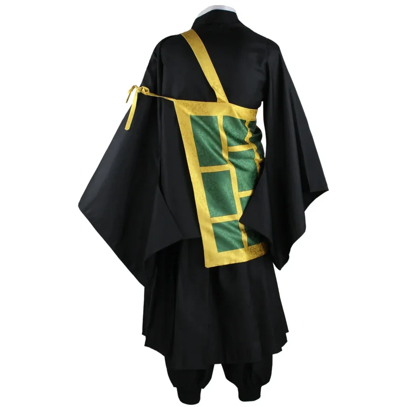 Anime Jujutsu Kaisen Geto Suguru Cosplay Kostüm schwarz blau Kimono Schuluniform Anime Kleidung Halloween Kostüme für Frauen Mann