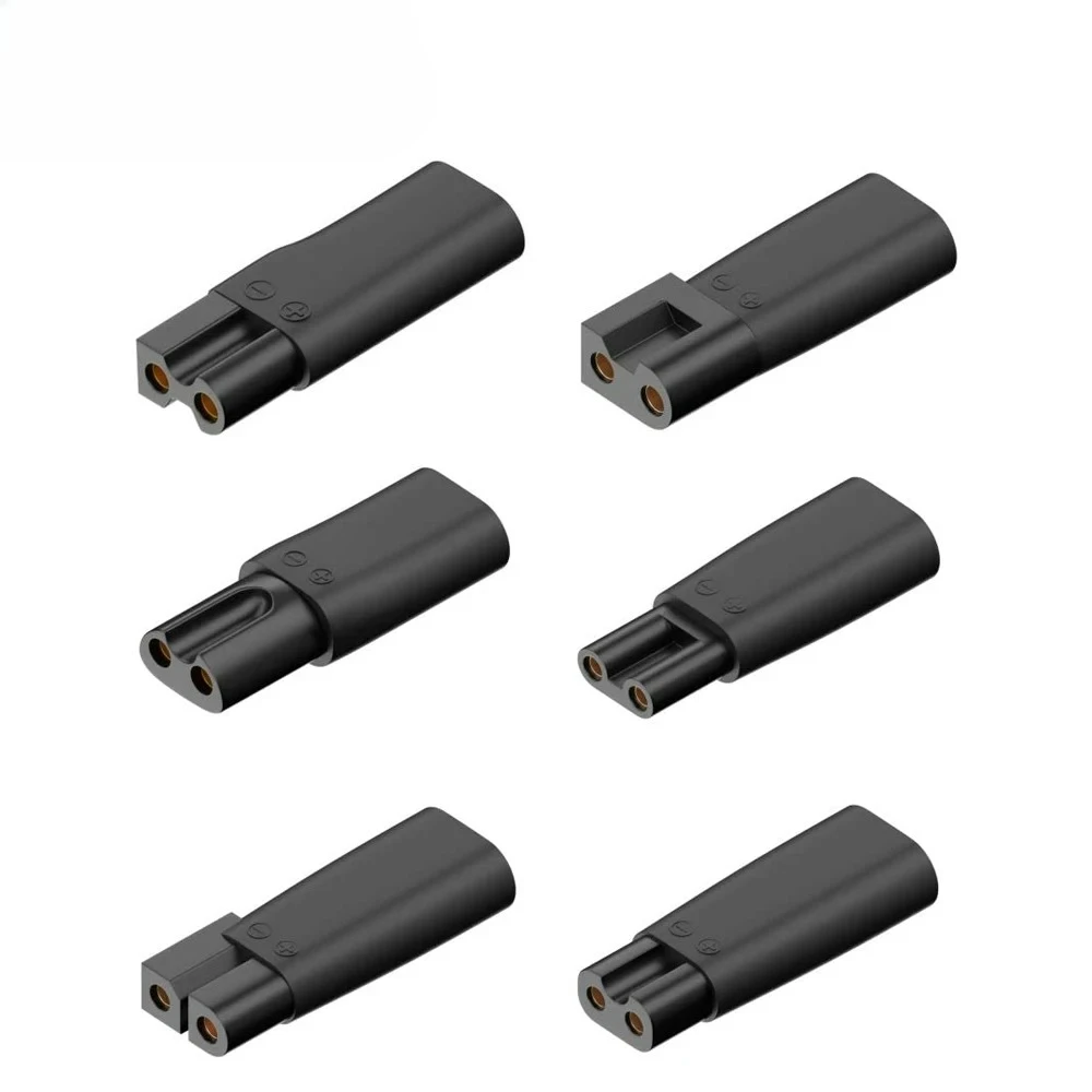 6PCS Type-C Replacement Charger USB Adapter Suitable for All Kinds Electric Hair Clippers Beard Trimmers Shavers