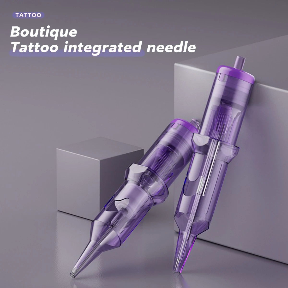 

5-pack tattoo crescent moon purple needle cutting thread fogging embroidery tool tattoo equipment consumables