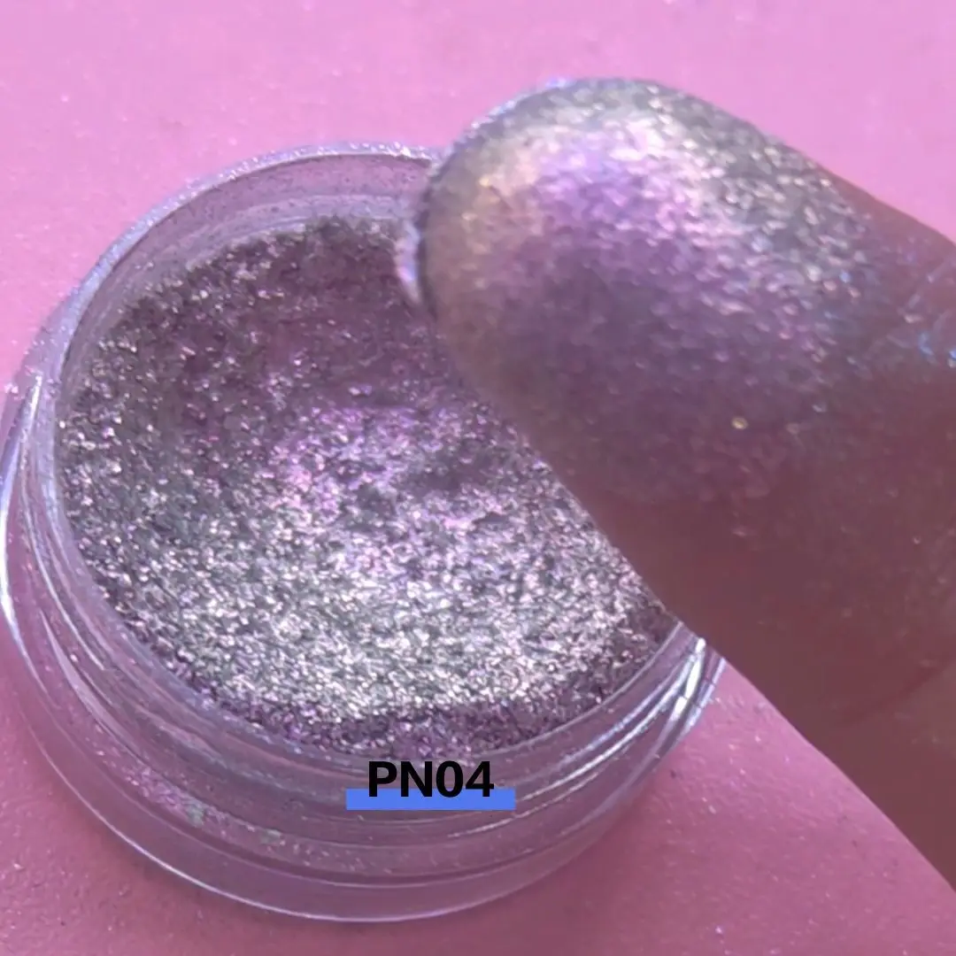 new high-gloss Symphony polarized chameleonPigment  powder large particle size gradual change Color Shift pearl glitter