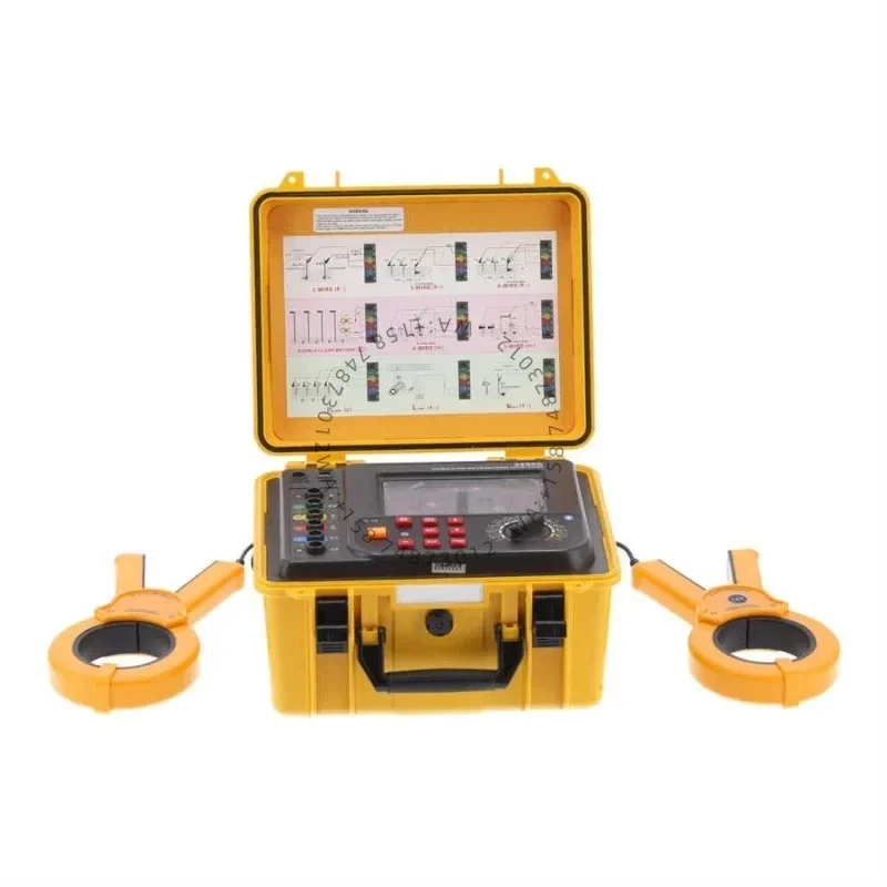 

ETCR ETCR3200C Resistance Tester Waterproof Double Clamp Ground Resistance Meter 0.00Ω~300KΩ 600A Soil Resistity Det. 0~9000KΩm