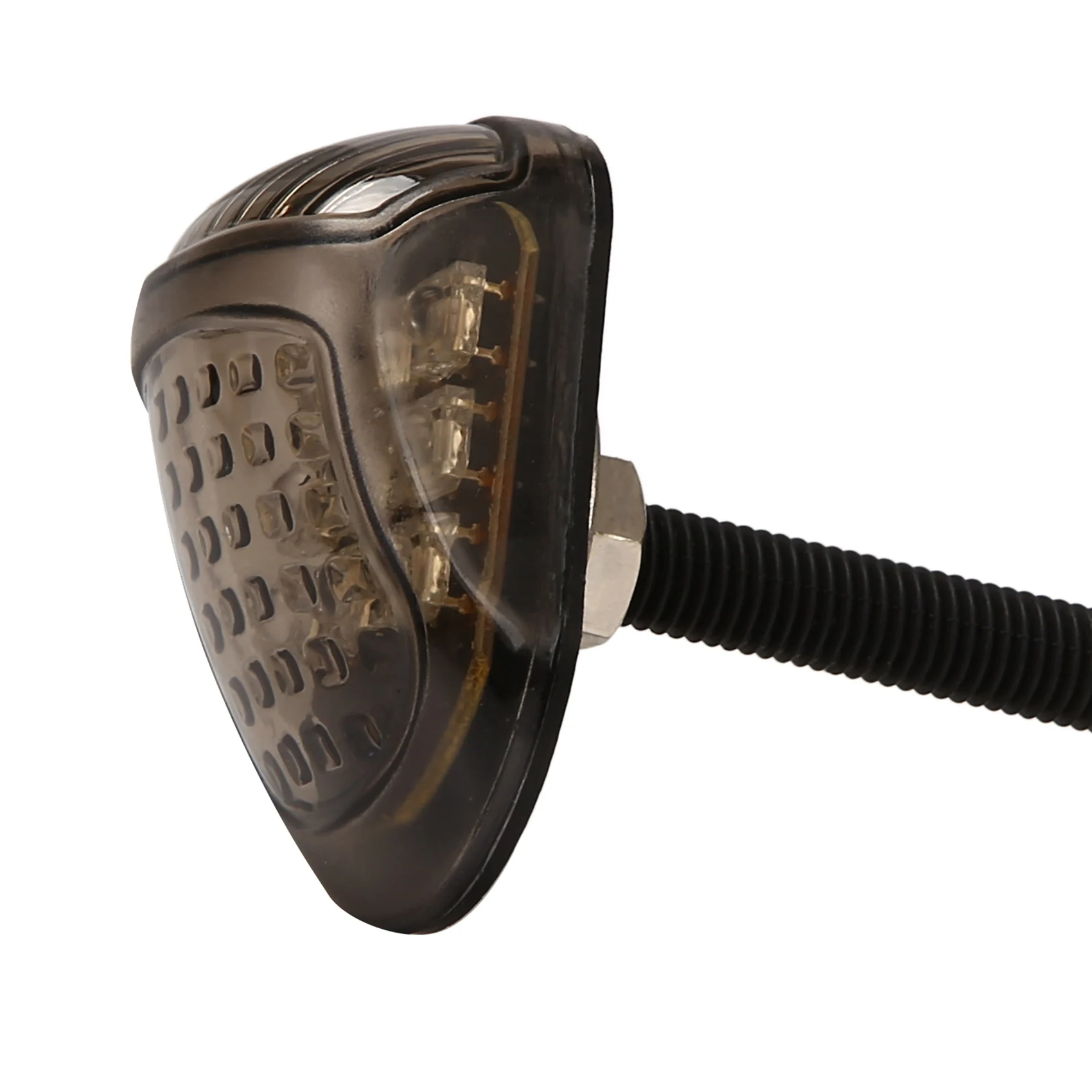 Par de luces direccionales LED de 12V para motocicleta WF-1, intermitentes, indicadores de cambio de dirección para Honda Grom MSX125 MSX 125