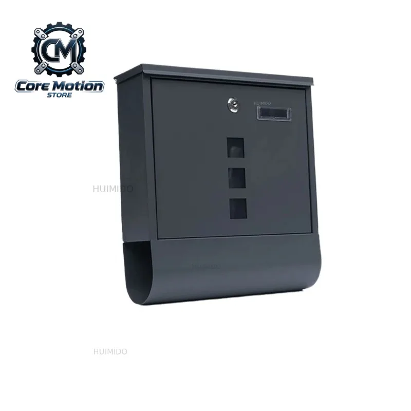 Grayish green Wall Mount Mailbox with Secure Key Lock for Residential  Cross-border Wall-mounted Copper Lock  Post Office Box