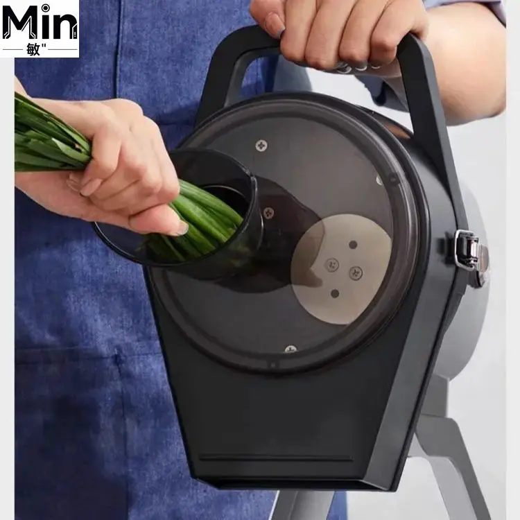 Commercial  Multi-function Vegetable Cutter For Chopped Green Onion Shredded Ginger Garlic Onion Chili Pepper Slicing
