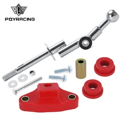 6 Speed Steel and Poly Short Throw Shifter & 85A Bushing Kit For 04+ Subaru Wrx Sti PQY-SFT01-06+SSB02