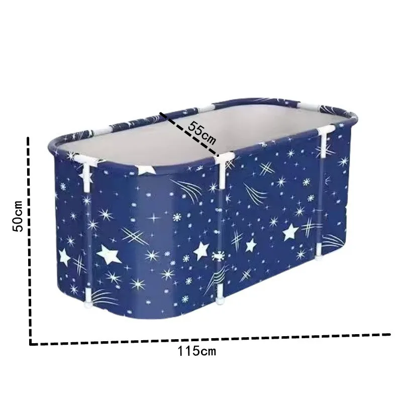Foldable Bathtub Portable Baby Bath Tub Large Insulation Hot Tub for Baby Adult Sweat Steaming Foot Spa Bath Bucket Bathtubs - view 2