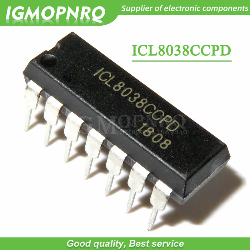 5PCS ICL8038CCPD DIP14 ICL8038 DIP 8038CCPD DIP-14 IGMOPNRQ