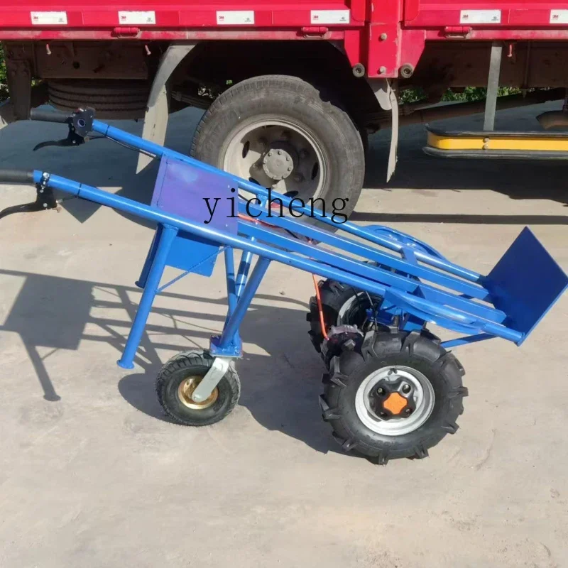 

high-power lithium electric trolley climbing site moving and transporting two or three wheeled mountain agricultural vehicles