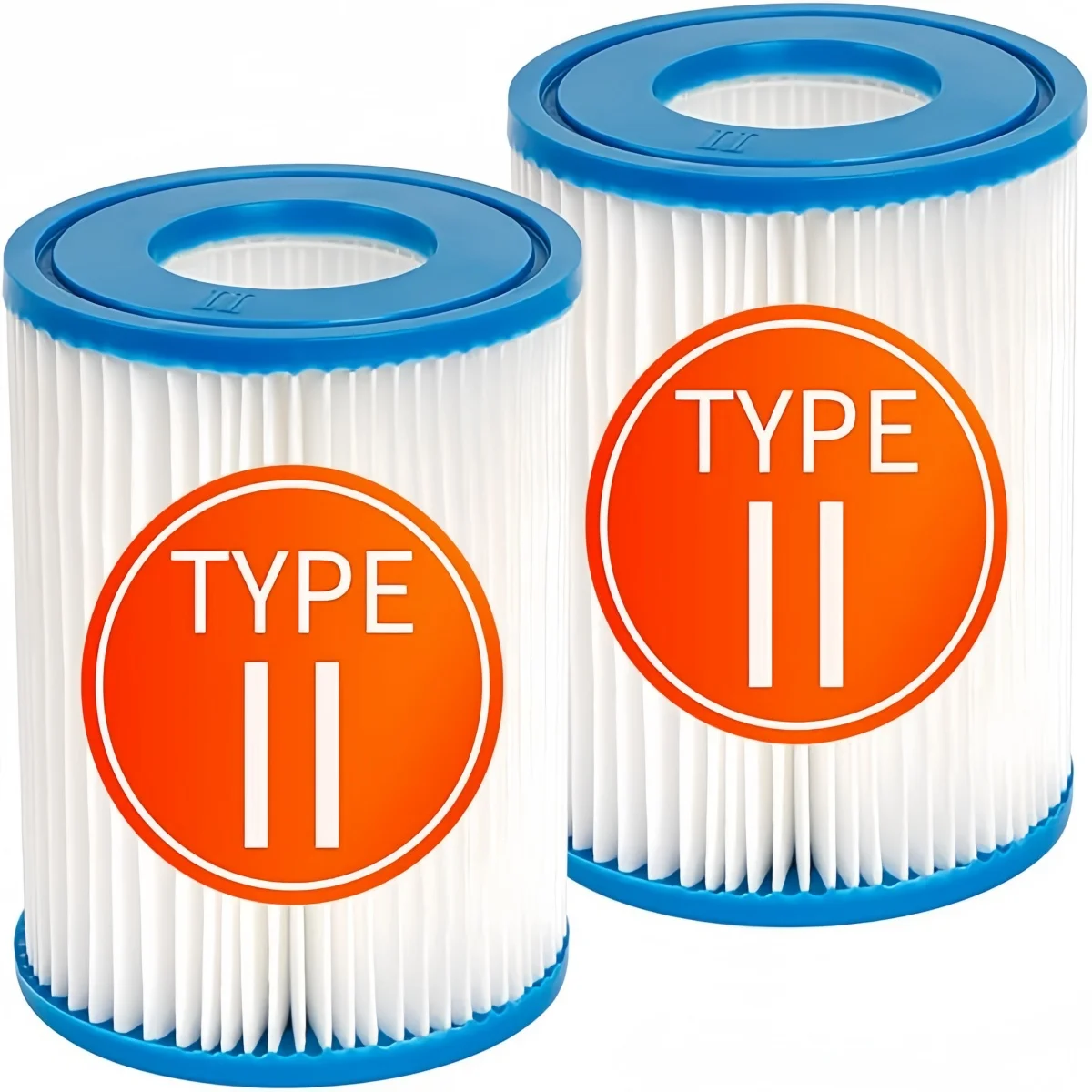 Cartuchos de filtro para Bestway, filtro 58094 tipo II para piscina, filtro para bañera de hidromasaje compatible con bomba de filtro Lay Z Spa
