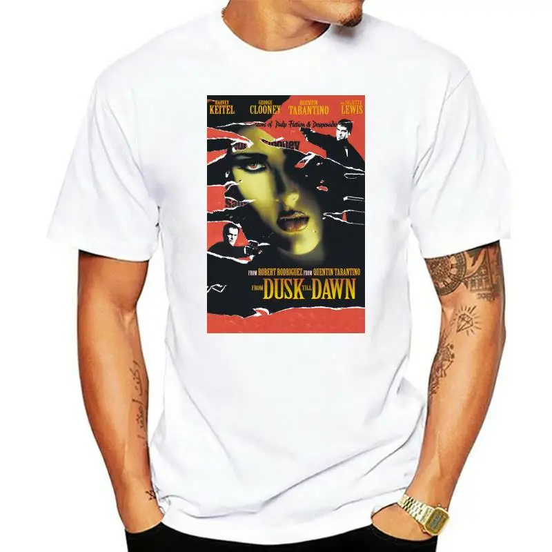 From Dusk Till Dawn Movie Poster 1996 T Shirt Black Red All Sizes S To 4Xl