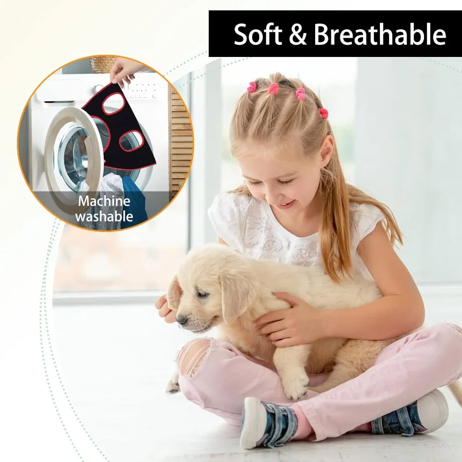 Dog Grooming Hammock Harness Pet Hammock for Grooming with 2 S Hooks Dog Sling Harness for CatsDogs Teeth Cleaning Shower il Cl