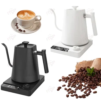 구스넥 다기능 전기 주전자, 커피 및 차 포트, 자동 온도 제어, 일정한 온도  Best5