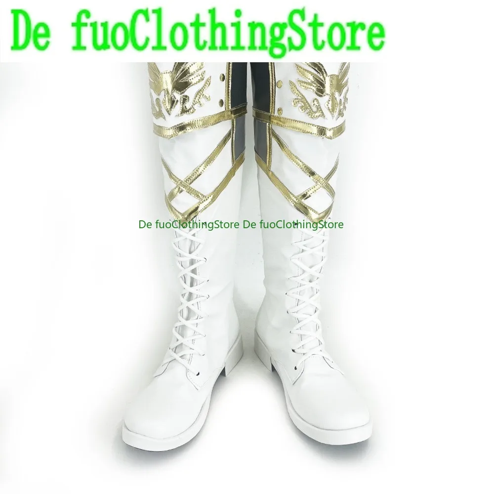 Twisted Wonderland Role PlayingShoes and Boots for Men Adult PU Leather Shoes Party Celebrating The New Year Props Customization