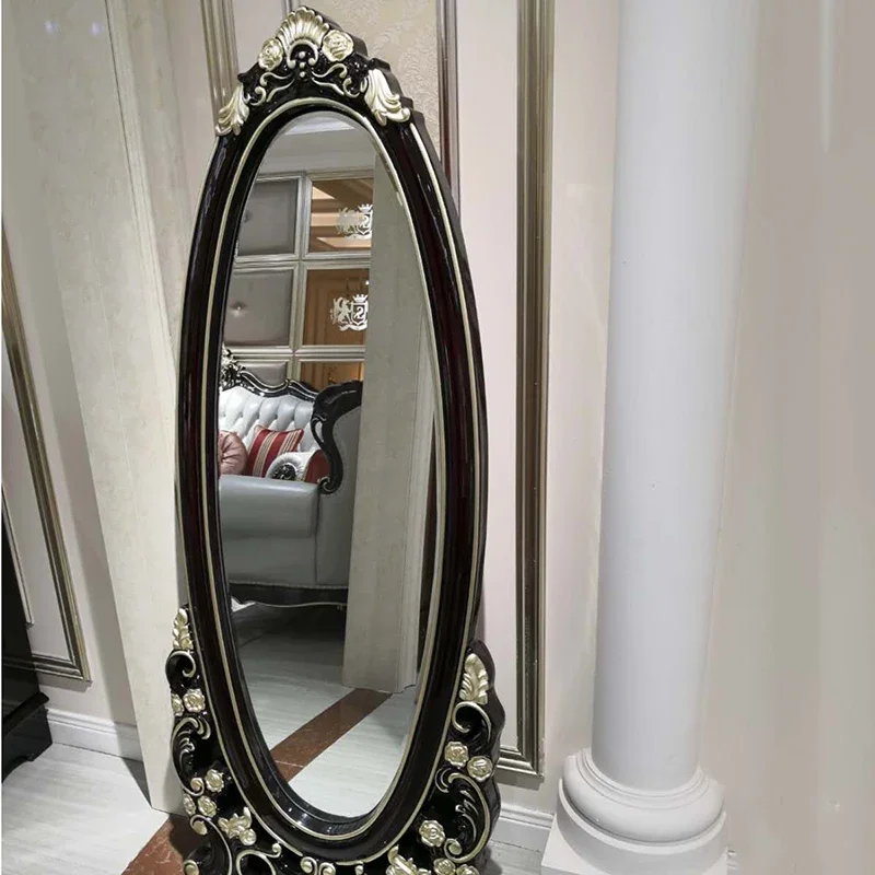 Wall Standing Mirror Makeup Decorative Nordic Bathroom Vintage Wall Mirrors Full Length Luxury Casa Arredamento House Decoration