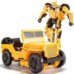 TAIBA YS-03C Transformation KBB Yellow 21cm Film Warrior Mode Action Figure Robot Car Model Toy Kids Gift