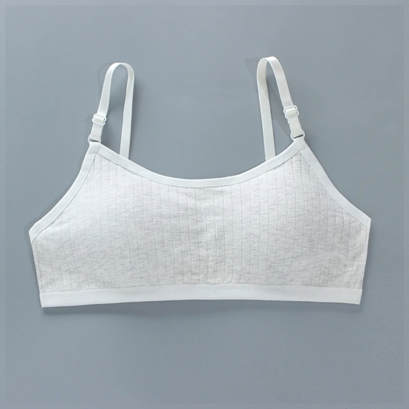 Seamless Training Bras for Girls Middle High School Students Bralettes Bra Breathable Cotton Padded Bra Teens Underwear