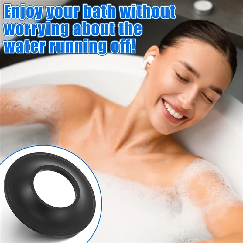 MAKE-Stopper Bathtub Drain Gasket, For Tip Toe Style, 10 Pack For Tub Stopper Gasket,For Tub Drain Assemblies