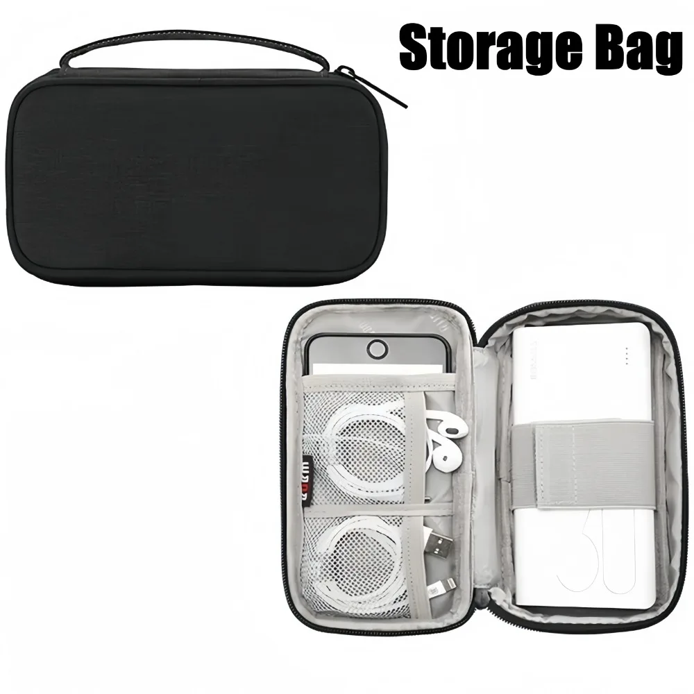 

Large Size Travel Organizer Bag Cable Storage Organizer Pouch Carry Case Portable Waterproof Storage Bag for Data Cord Earphone
