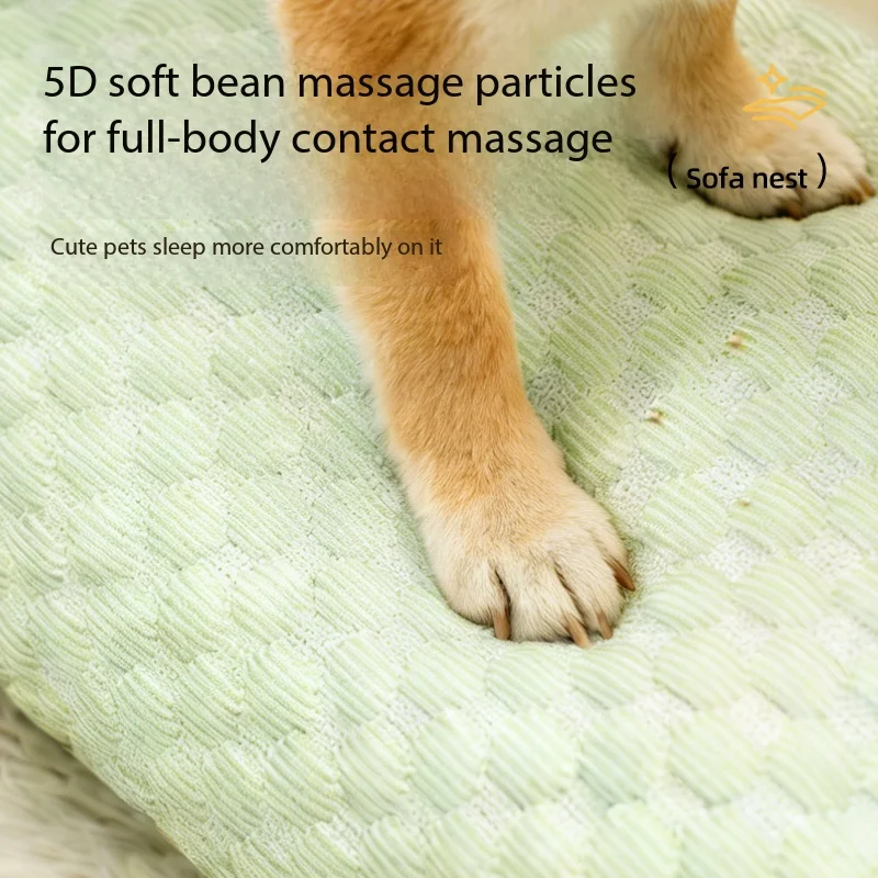 

Dog Bed Ice Silk Sofa, Summer Cooling Pet Bed Mat, Waterproof and Breathable Cat Bed