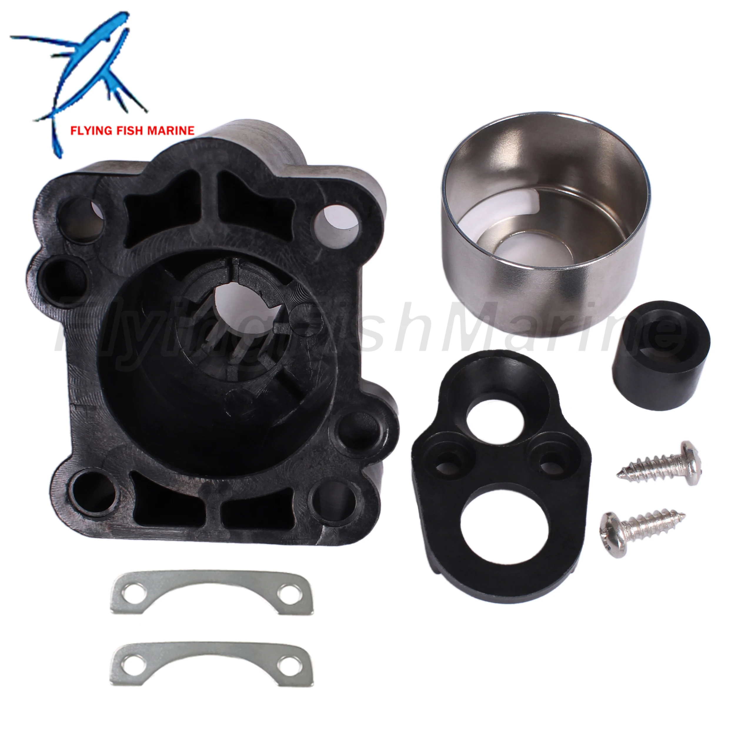 

Outboard Motor 682-44300-01/02 TE15-04000012 Water Pump Housing w/Insert 682-44322-00 for Yamaha Parsun Makara 9.9HP 15HP