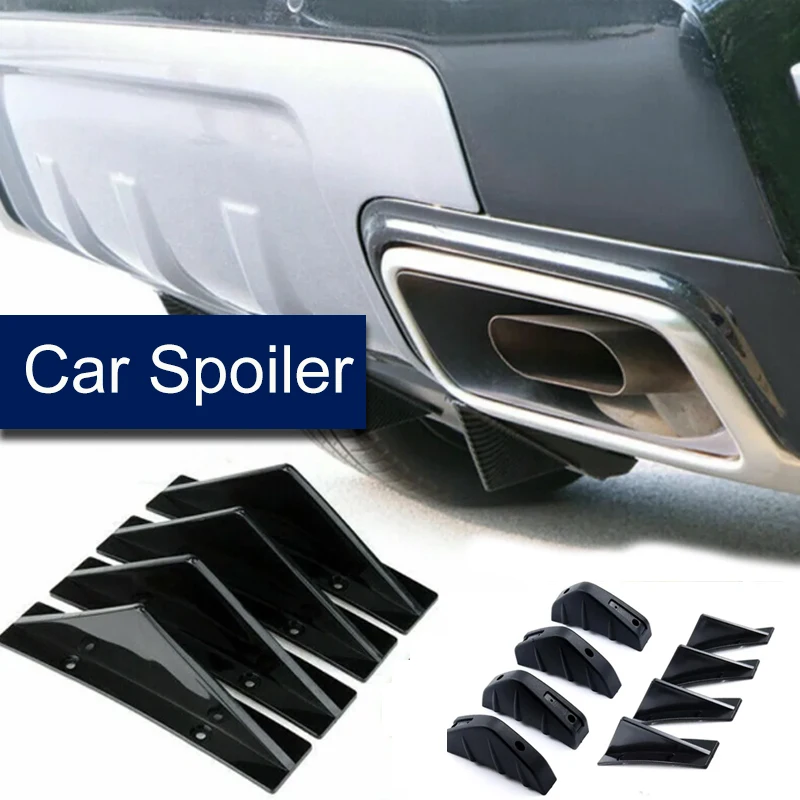 

Car Spoiler Bumper Protector Universal Aftermarket Chassis Spoiler Bumper Guard Scratch Guard Front Lip Trim Auto Accessories