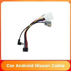 Android Radio Cable Adapter Accessories for Nissan Qashqai X-Trail Pathfinder Sentra Navara Juke Wiring Harness Connector