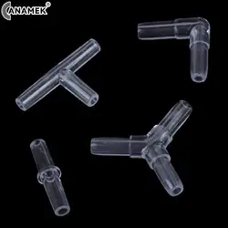 10Pcs/Lot Aquarium Airline Tubing Connectors Fish Tank Transparent Air Tube Adapters for 4CM Inner Diameter Air Line Hose