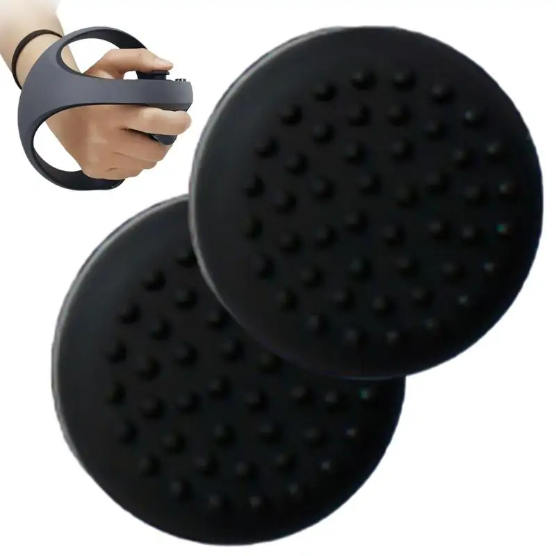 1 زوج PSVR VR تحكم المقود قبعات عدم الانزلاق مقاومة للاهتراء حامي الأكمام VR غمبد استبدال قطع الغيار لسوني