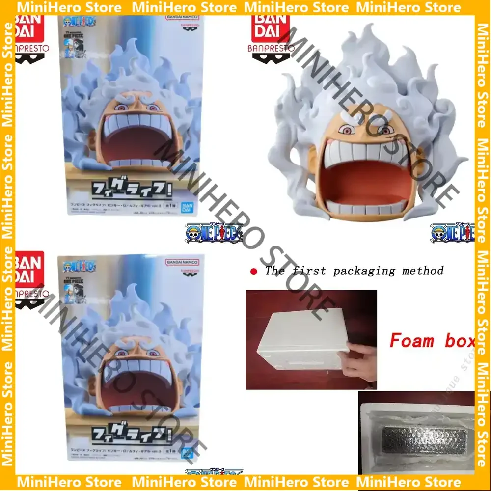 

В наличии: Оригинальная коллекционная фигурка Луффи из One Piece от Bandai Banpresto, масштаб 1/8, ПВХ, для демонстрации