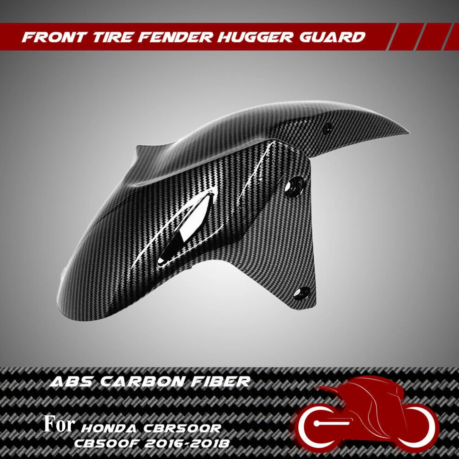Motorcycle Splash Guard Front Wheel Hugger For Honda CB500F CBR500R 2013-2021 Fender Mudguard Mud Splash Mud Guard Cover