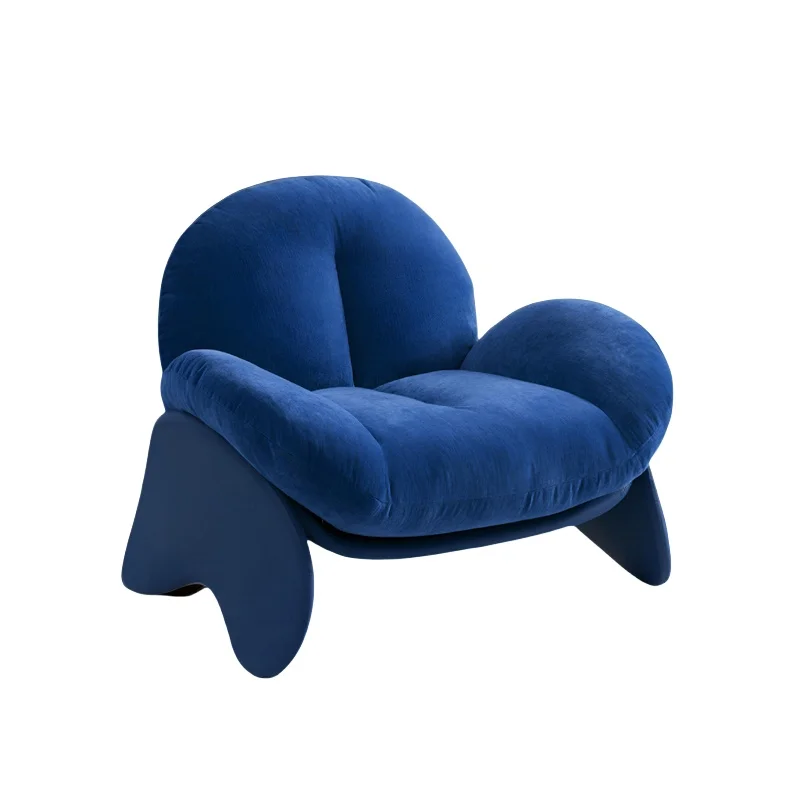 

Medieval style tiger chair wabi-sabi style model room lazy recliner single sofa living room balcony leisure