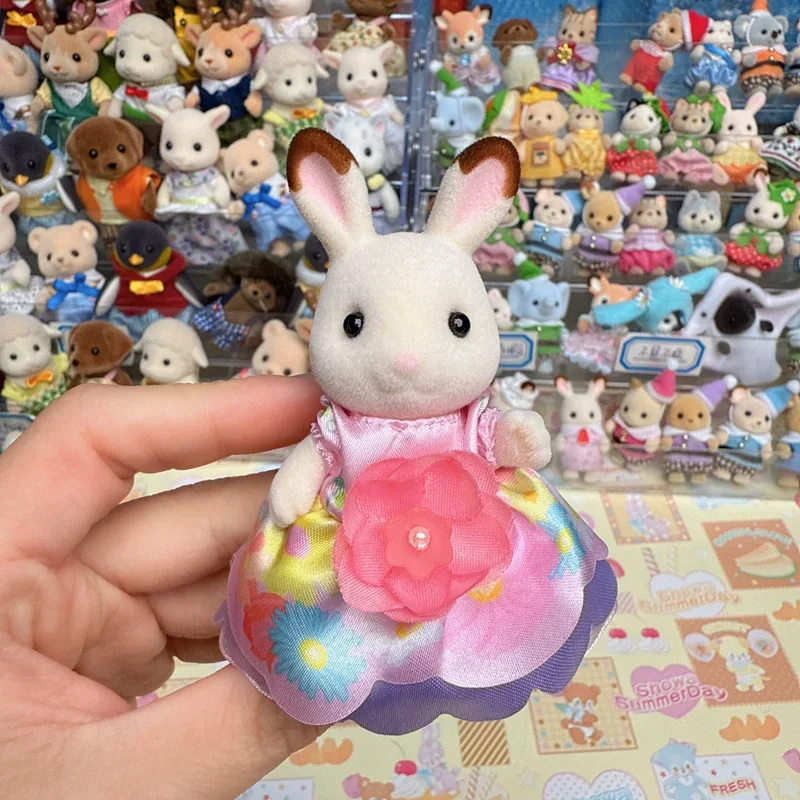 عائلات سيلفانيان كاليكو كريترز Ternuwheels مفاجأة أنيمي لعب فتاة لعبة المطابخ شخصيات لطيف Ternurines دمية متوسطة الحجم 4 #5