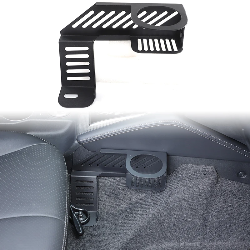 Expand Water Cup Holder Copilot Seat Additional Drink Holder Interior Car Accessories For Mitsubishi L200 Triton 2019-2023