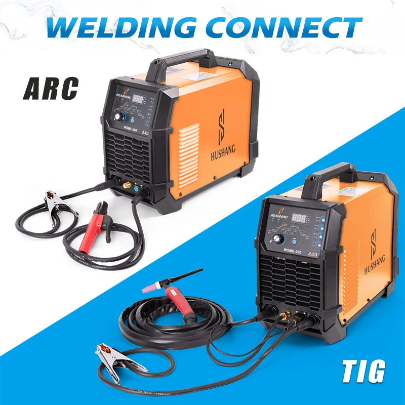 

Hushang Digital Inverter AC/DC Pulse TIG/MMA Welding Machine Maquina De Soldar 110/220V ACDC Tig Welder