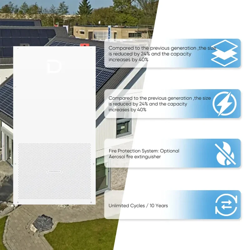 TLF Dyness Power Brick 48v 300ah Lifepo4 280Ah 15kWh Batería de iones de litio 14.33kWh LiFePO4 280Ah Caja de batería