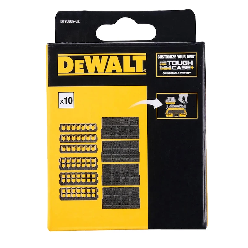 DEWALT DT70805-QZ Drill Bit Bracket Baffle X10 INSERT BUNDLE PACK For TOUGHCASE Multiple Styles Holder High Quality Tool