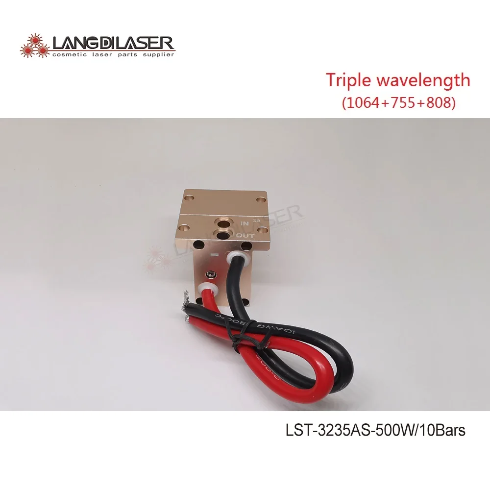 LST-3235AS Diode Laser Stack For Permanent Hair Remvoal  / 1064nm+755nm+808nm / 3 Wavelengths Bar Mixed Assemble