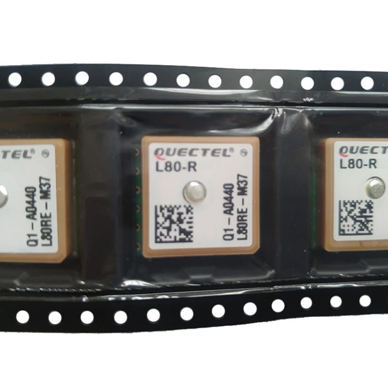 

10PCS Quectel L80-R L80RE-M37 GNSS module ultra compact GPS patch on top module with an embedded patch antenna L1 band