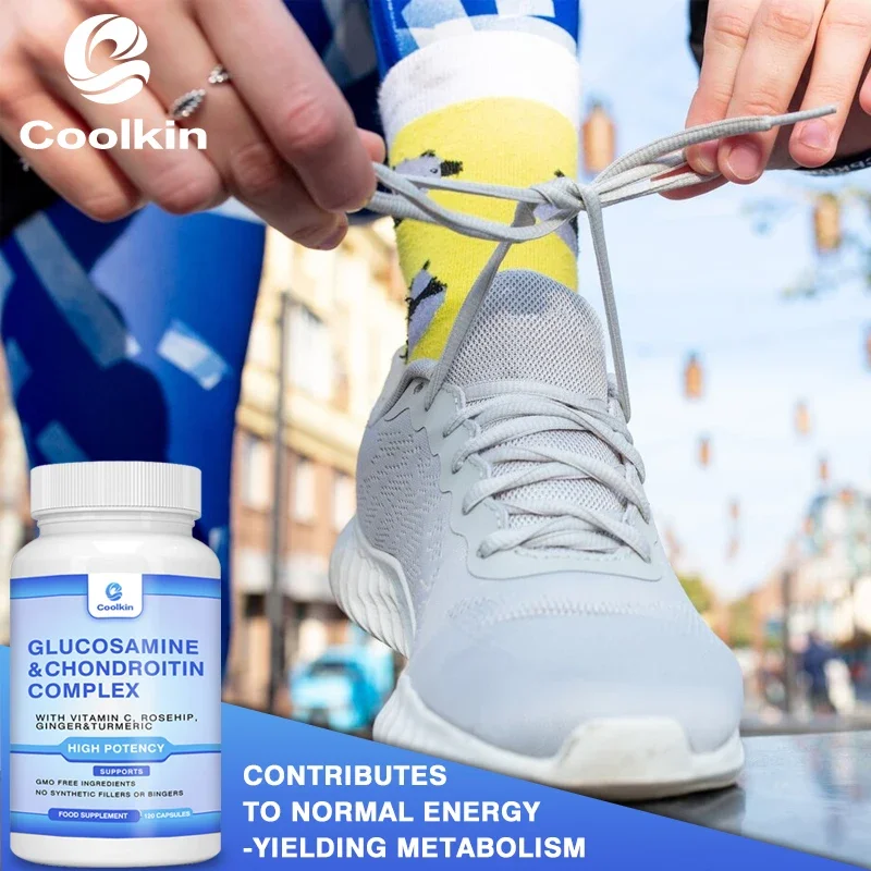 Glucosamine & Chondroitin Complex - Supports Joint Health and Mobility, Improve Bone Density, Cartilage Repair