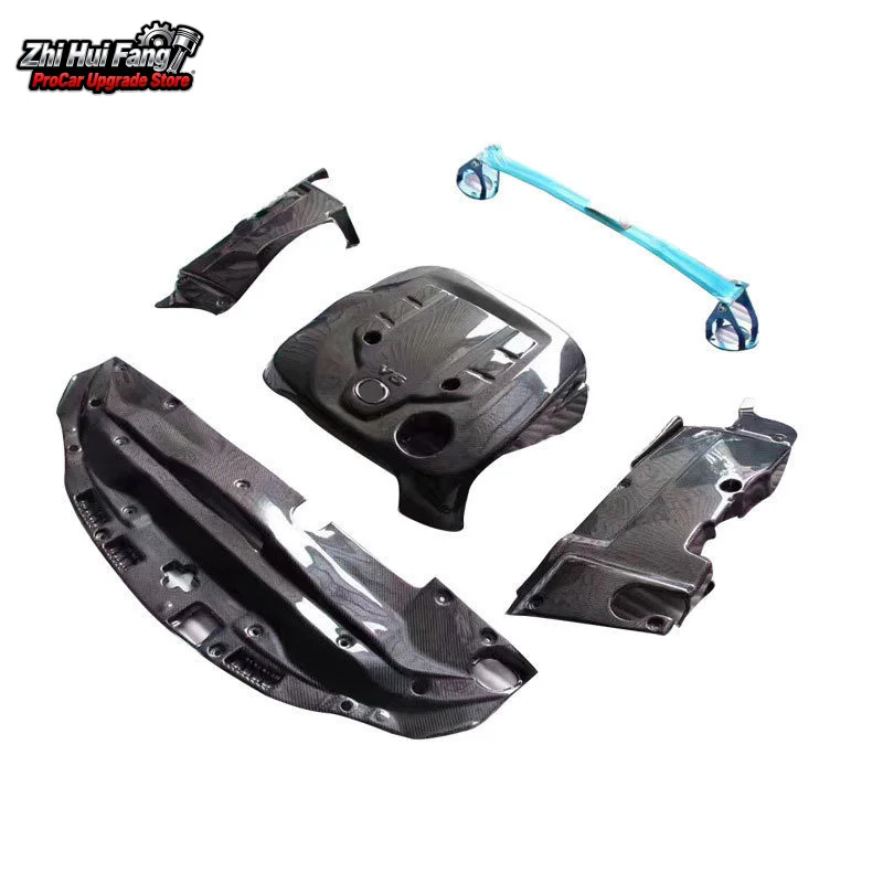 

Suitable for Lexus IS250/300/350 06-12 IS300 Carbon Fiber Engine Compartment Cover Interior Parts