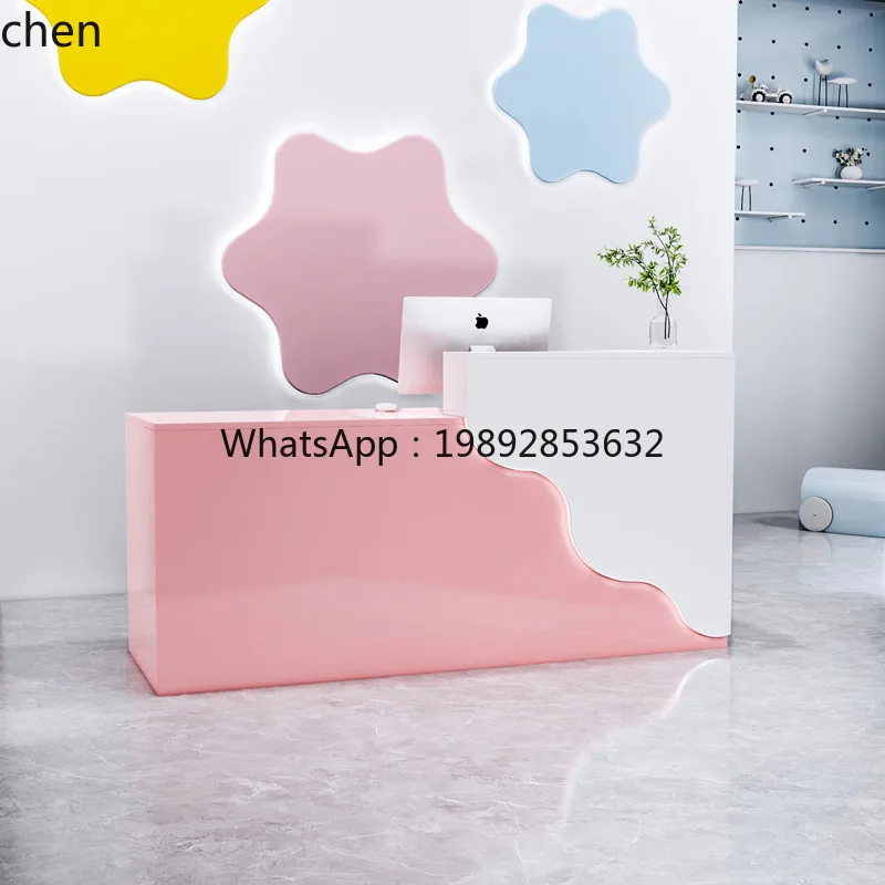 HXL checkout page Small simple modern paint bright training bar front desk