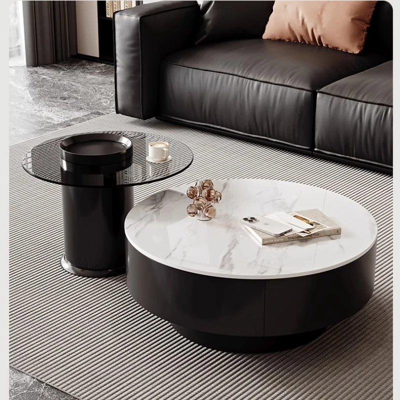 *-*luxury Home Furniture Living Room Coffee Table Beauty Salon Desk Lounge Auxiliary Table Seating Room Tables Cream Style Moder